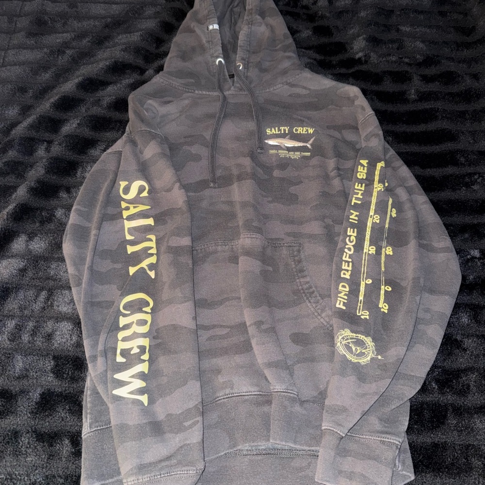 Salty Crew Gray Hoodie